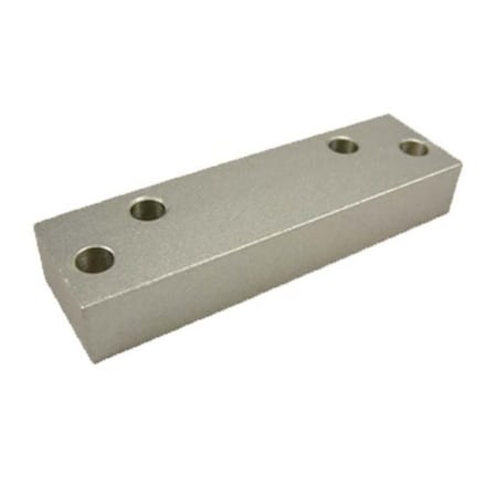 Design Hardware Blade Stop Spacer for 416 Door Closer Arm, AL Aluminum Painted DH-416-BLADE-STOP-SPACER-AL